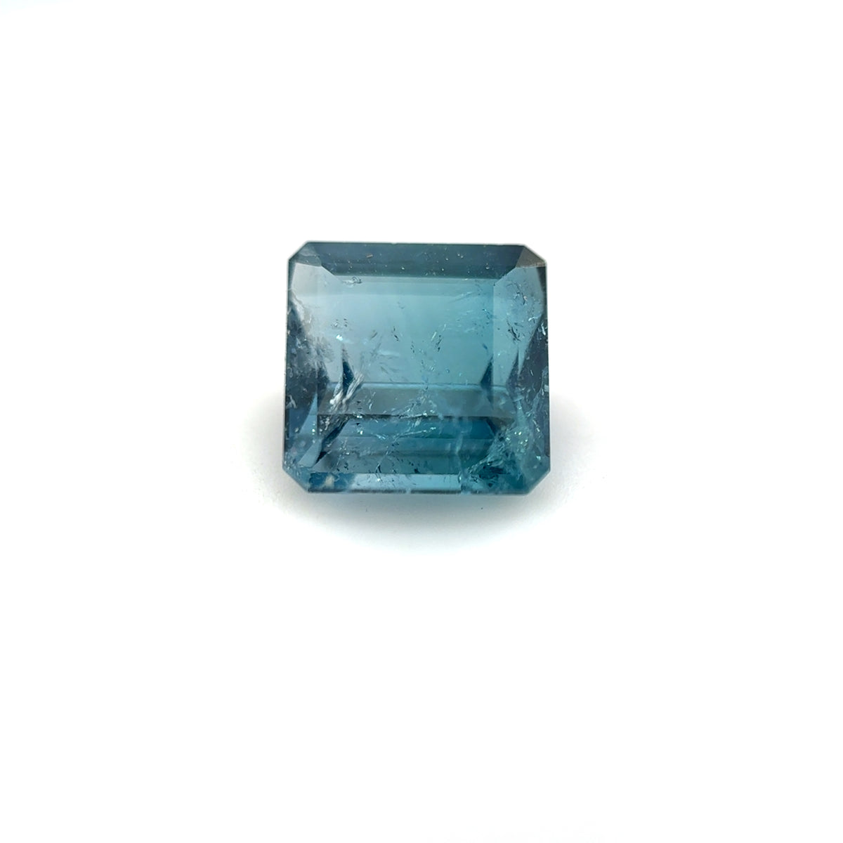 Turmalin, Blau, Emerald cut, 2,62 ct