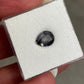 Saphir, Violett-Braun, Tropfen, 1,52 ct., 7,7x6,2 mm