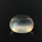Rainbow Moonstone, Weiß, Oval, Cabochon, 3,13 ct