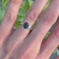 Saphir, Blau, Oval, 1,29 ct., 6,6x7,3 mm