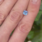 Saphir, Blau, Kissen, 1,19 ct., 5,8x5,6x4,0 mm