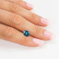 Saphir, Blau, Oval, 1,03 ct.