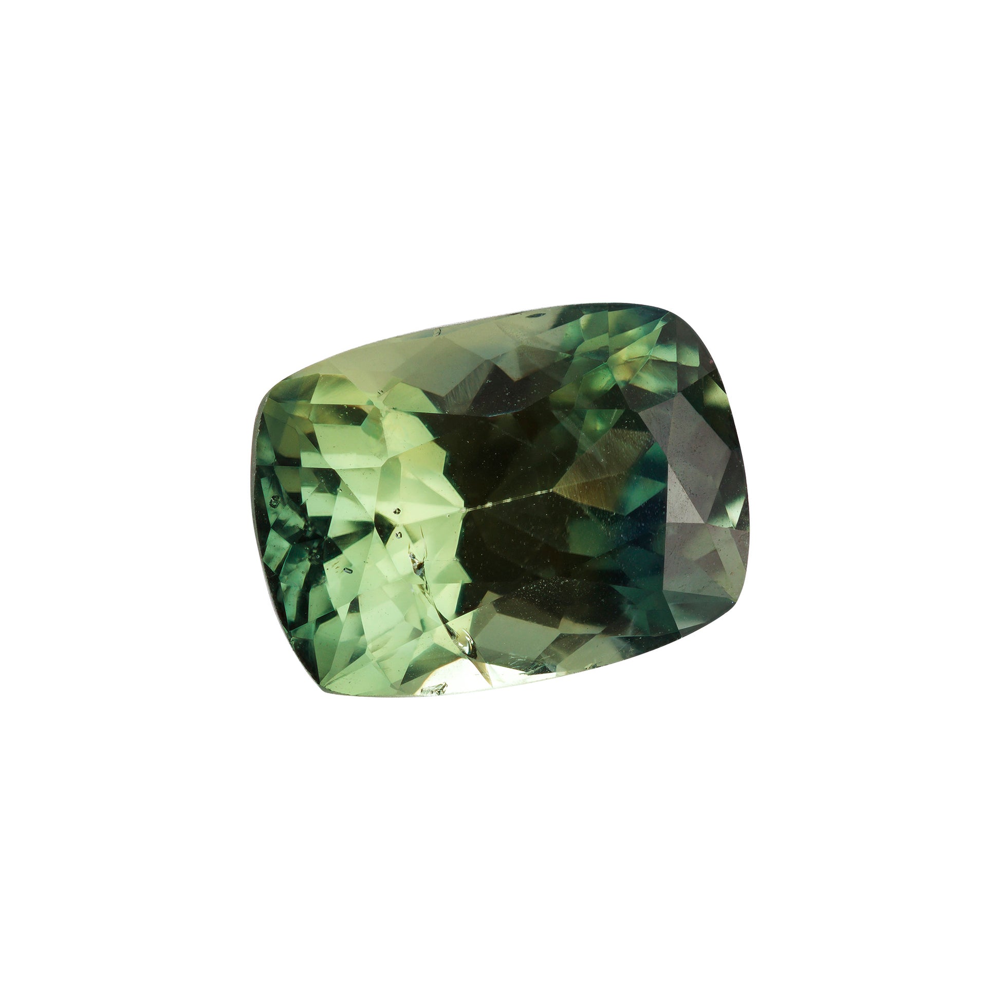 Saphir, Bicolor, Kissen, 2,41 ct.
