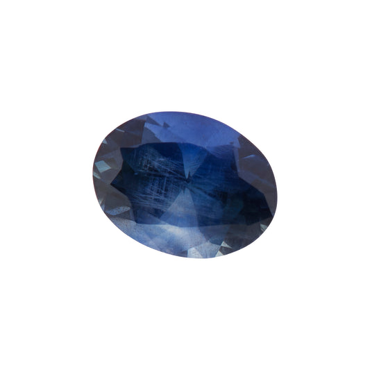 Saphir, Blau, Oval, 0,82 ct.