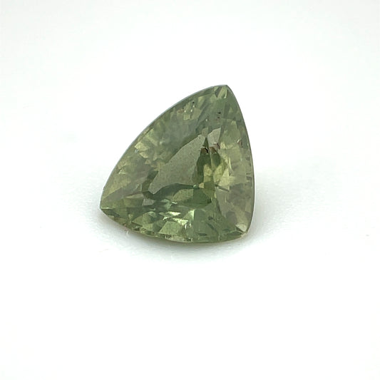 Saphir, grün, Trillon, 1,16 ct., 7,1x5,9 mm