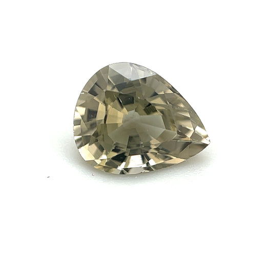 Saphir, Pastell, Tropfen, 1,20 ct., 7,8x6,3 mm