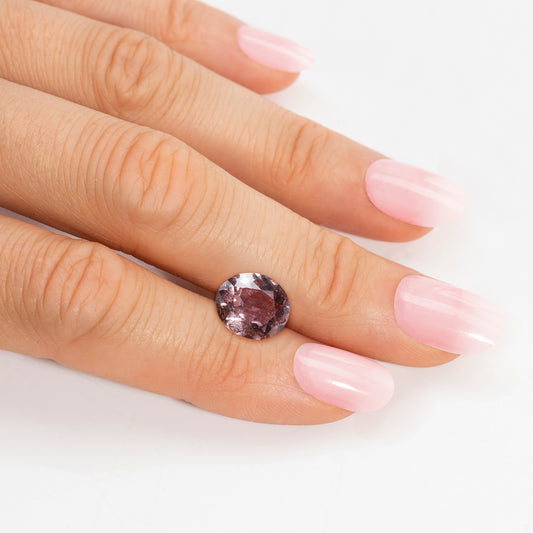 Saphir, Pink, Oval, 1,31 ct.