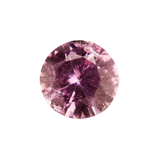 Saphir, Violett, Rund, 0,30 ct.