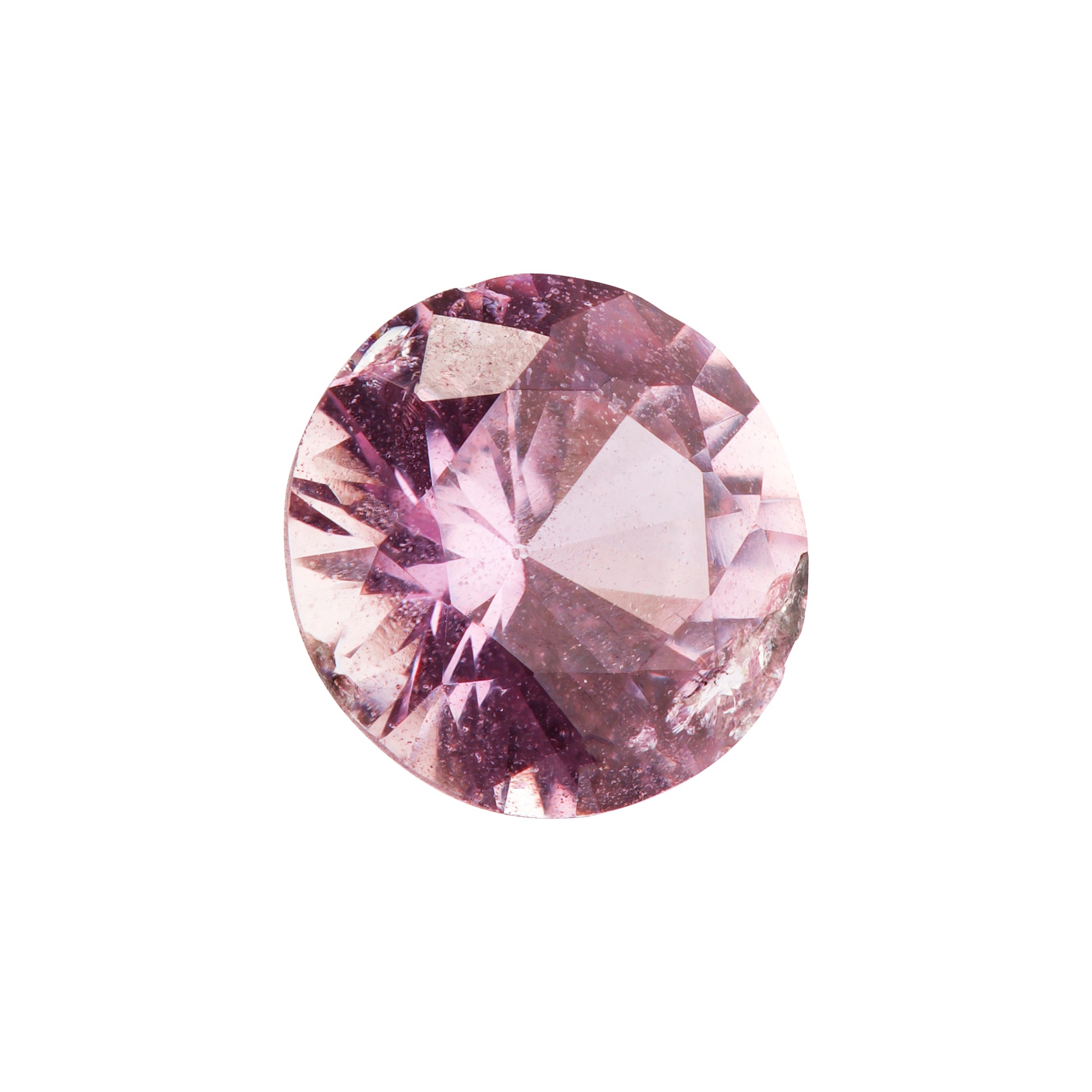 Saphir, Violett, Rund, 0,30 ct.