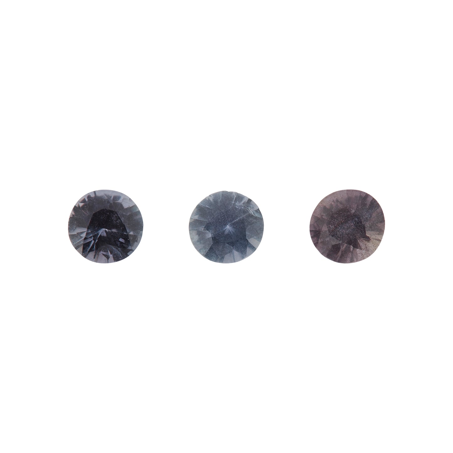 Saphir, Pastell, Rund, 0,57 ct.