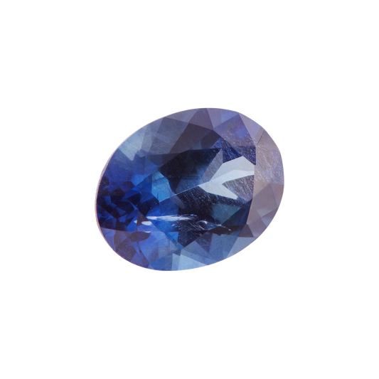 Saphir, blau, Oval, 0,81 ct., 6,4x4,9x3,4 mm