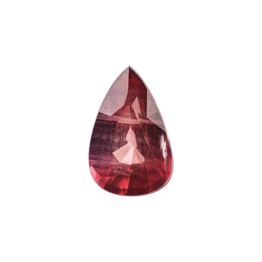Saphir, Violett, Tropfen, 0,96 ct., 7,3x4,8 mm