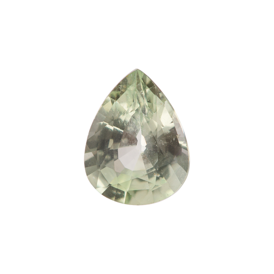 Saphir, Gelb, Tropfen, 1,11 ct., 7,5x5,8 mm