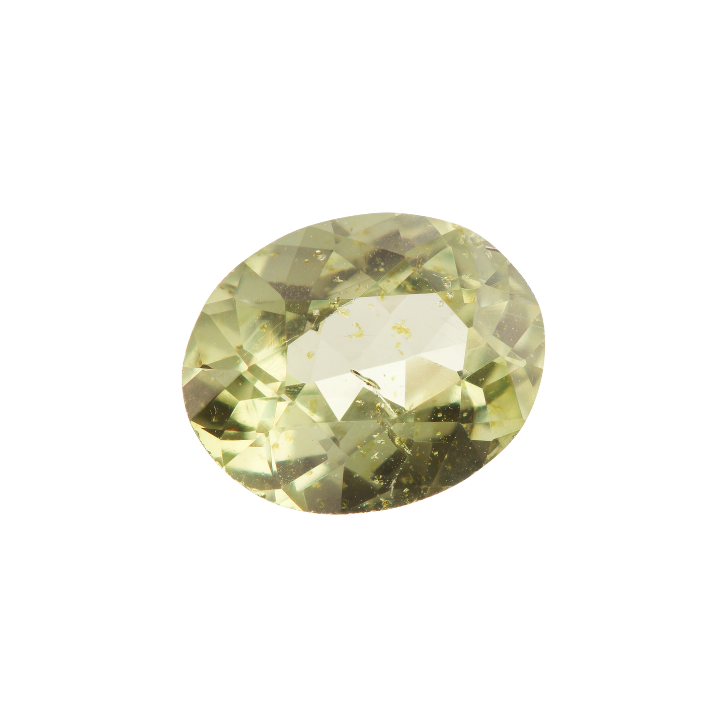 Saphir, Gelb, Oval, 0,75 ct., 5,0x6,4 mm