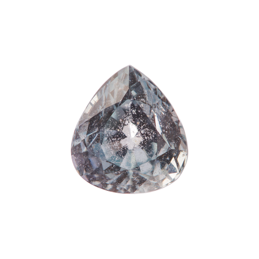 Saphir, Hellblau, Tropfen, 1,04 ct., 6,1x5,6 mm