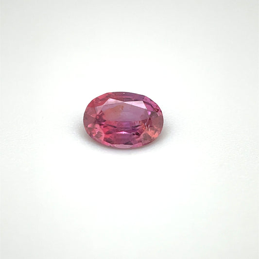 Saphir, Violett, Oval, 0,49 ct., 5,6x4,1x2,5 mm
