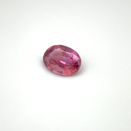 Saphir, Violett, Oval, 0,49 ct., 5,6x4,1x2,5 mm