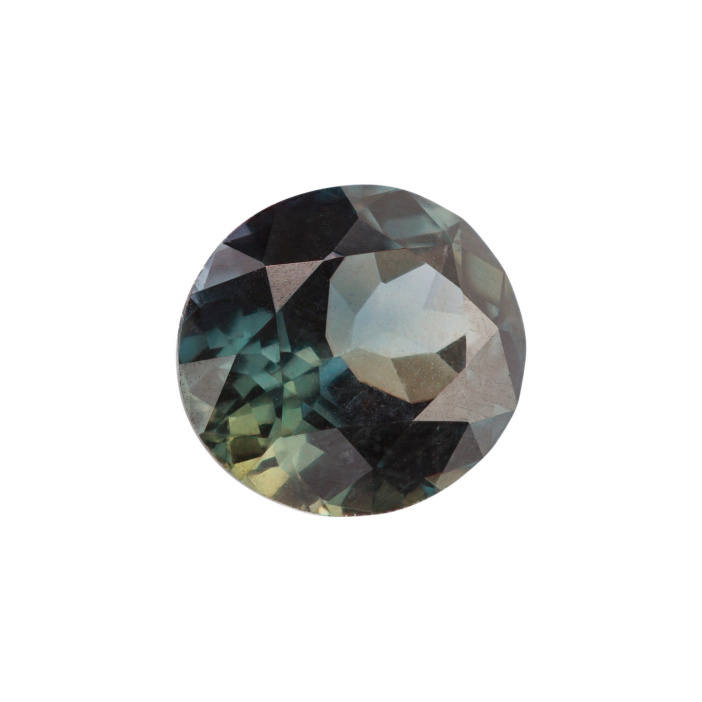 Saphir, Grün, Oval, 1,65 ct.