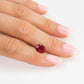 Rubin, Rot, Oval, 0,73 ct.