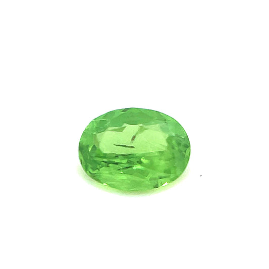 Tsavorit, Grün, Oval, 0,40 ct.