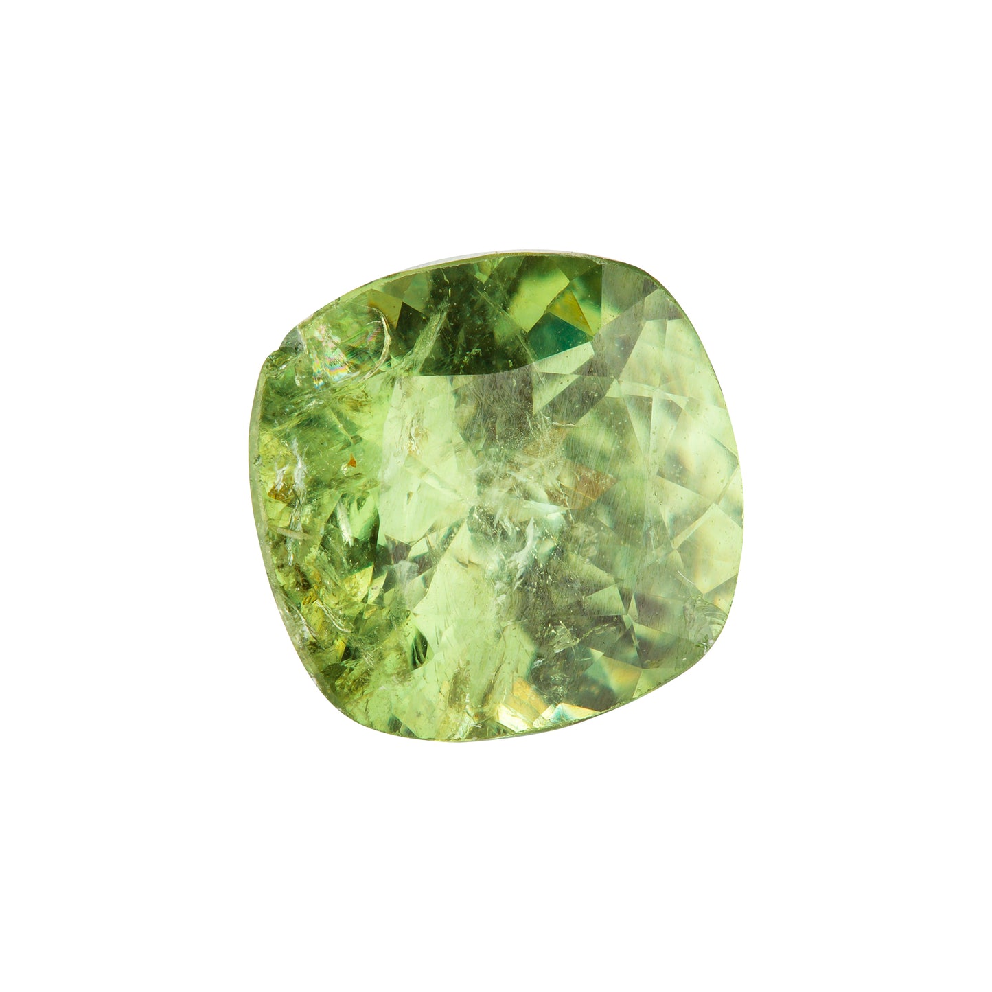 Demantoid, Grün, Kissen, 1,01 ct.