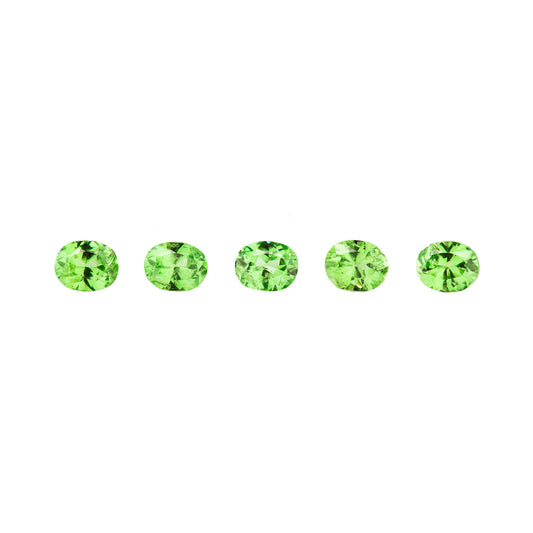 Tsavorit, Grün, Oval, 0,24 ct.