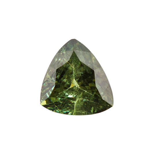 Demantoid, Grün, Trillon, 0,98 ct., 6,0x5,4x3,5 mm