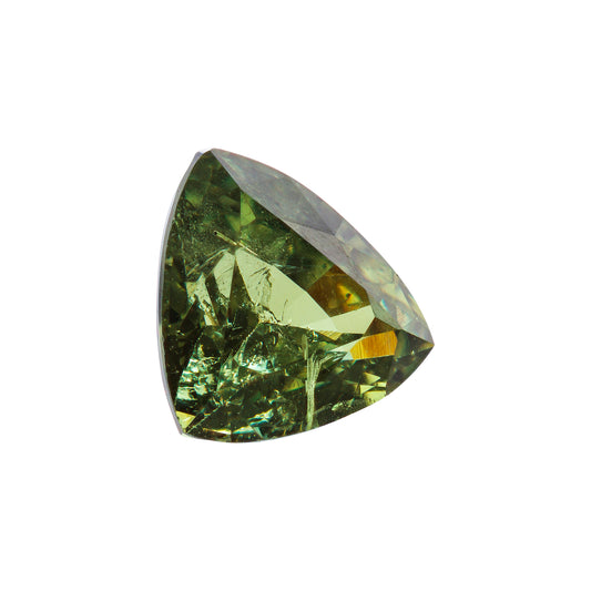 Demantoid, Grün, Trillon, 0,98 ct., 6,0x5,4x3,5 mm