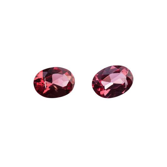 Malaya Granat, Rosa, Oval, 0,54 ct., 5,5x4,7x4,3,2mm
