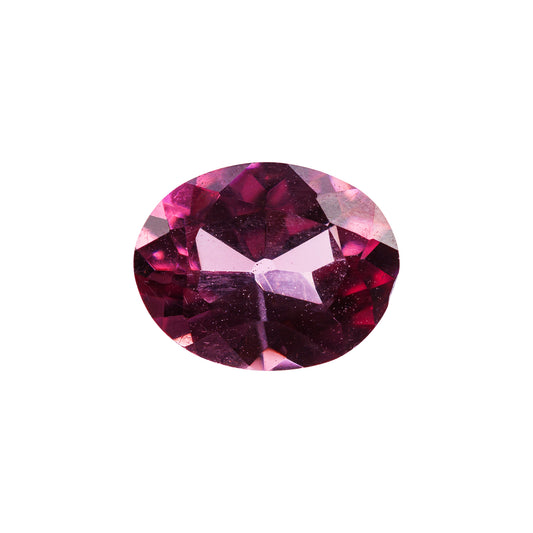 Malaya Granat, Rosa, Oval, 0,70ct., 5,9-6,2x 4,6-4,9x 2,9 mm