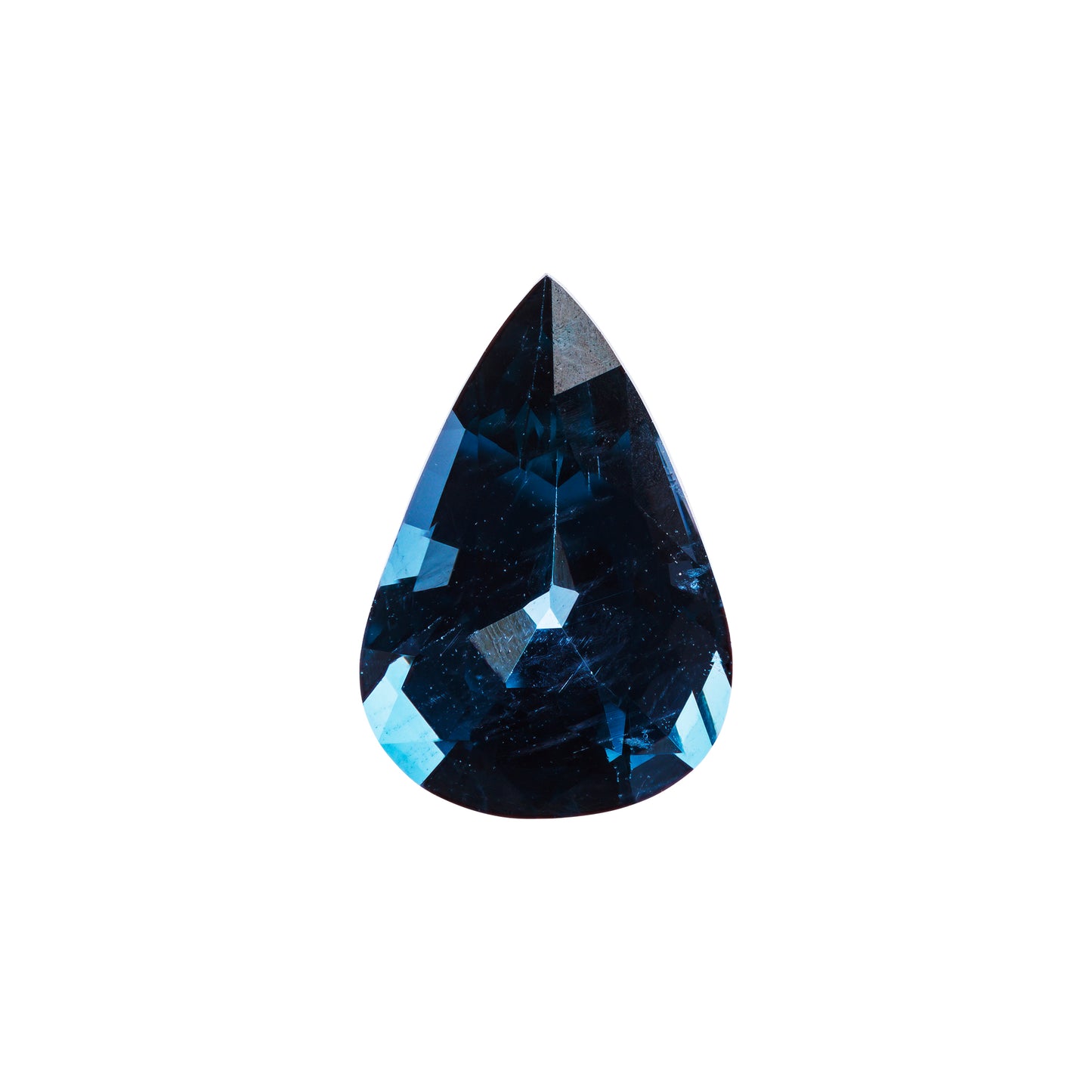 Spinell, Blau, Tropfen, 1,30 ct