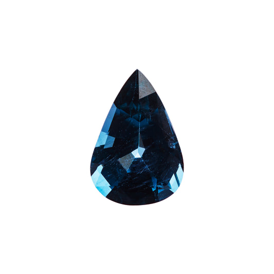 Spinell, Blau, Tropfen, 1,30 ct