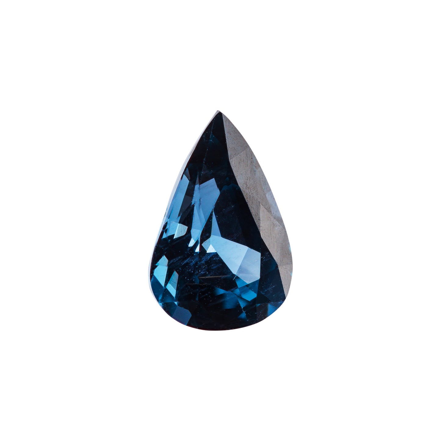 Spinell, Blau, Tropfen, 1,30 ct