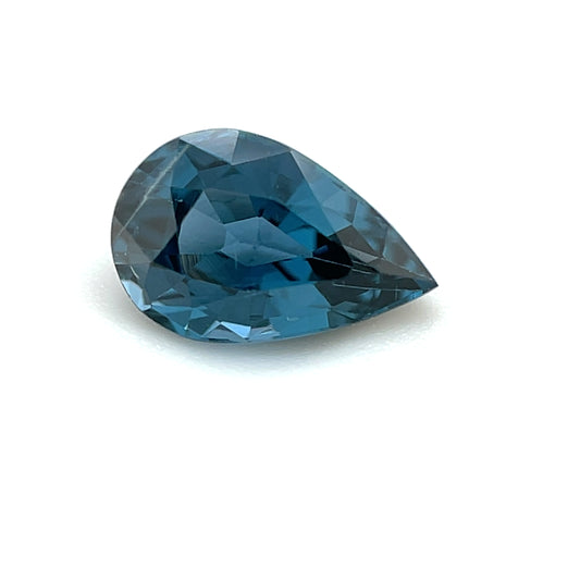 Spinell, Blau, Tropfen, 0,92 ct., 7,8x5,0x3,5 mm