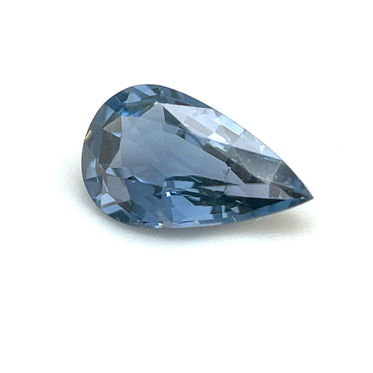 Spinell, Blau, Tropfen, 0,98 ct., 8,8x5,2x3,1 mm