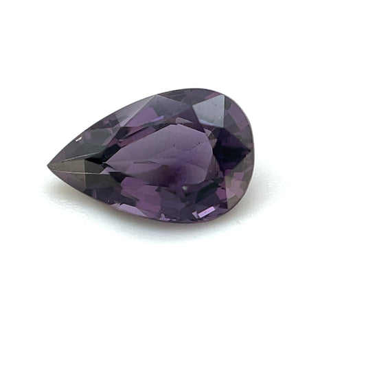 Spinell, Violett, Tropfen, 0,90 ct., 7,8x5,1x3,2 mm