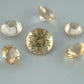 Grossular, Champagner, rund, ca. 1,00 ct., 6,2-6,3