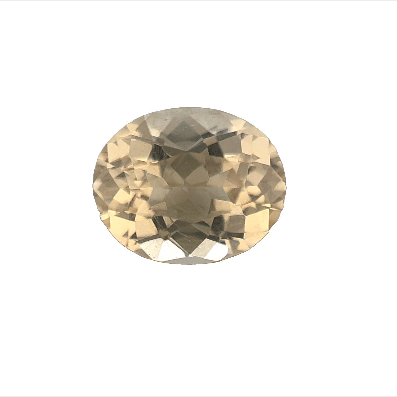 Grossular, Champagner, oval, 2,58 ct., 9,5x7,6 mm